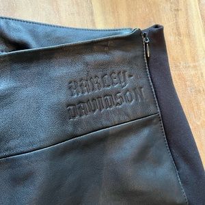 HARLEY DAVIDSON RIDING PANTS - SHEEPSKIN LEATHER W/ SIDE PANEL WOMENS 2X